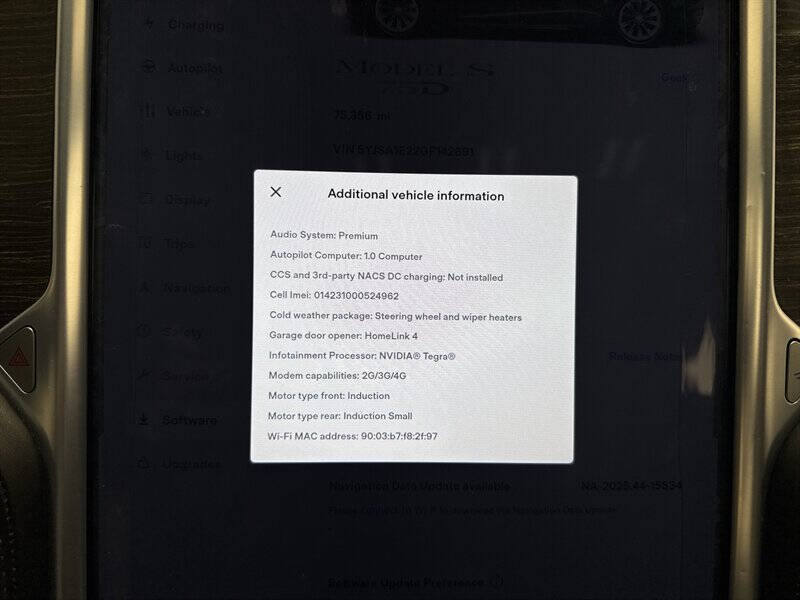 2016 Tesla Model S 75D