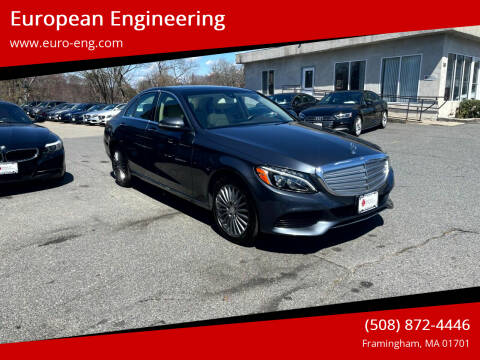 2015 Mercedes-Benz C-Class for sale at European Engineering in Framingham MA