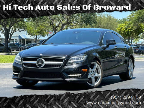 2014 Mercedes-Benz CLS for sale at Hi Tech Auto Sales Of Broward in Hollywood FL