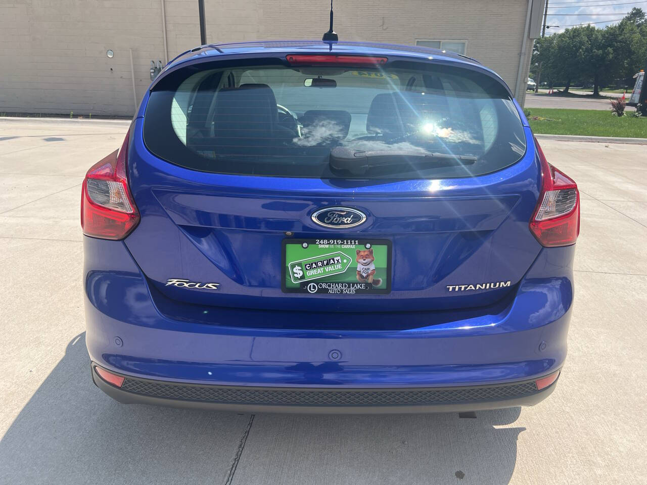 2014 Ford Focus for sale at ORCHARD LAKE AUTO SALES INC in Farmington Hills, MI