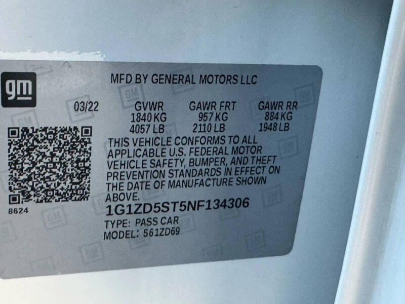 2022 Chevrolet Malibu LT