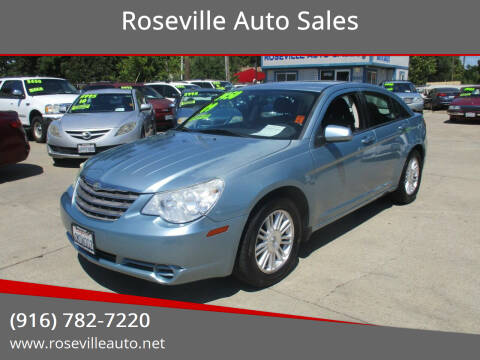 2009 Chrysler Sebring for sale at Roseville Auto Sales in Roseville CA