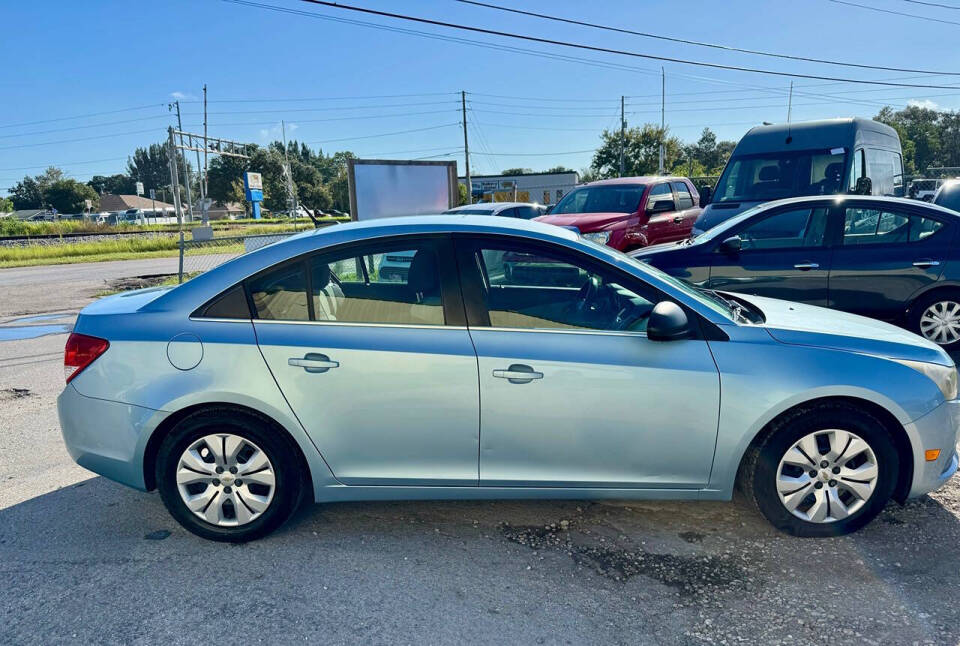 2012 Chevrolet Cruze for sale at MIA AUTO, LLC in Pinellas Park, FL