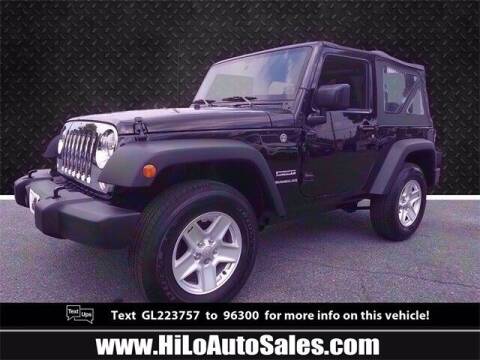 2016 Jeep Wrangler for sale at BuyFromAndy.com at Hi Lo Auto Sales in Frederick MD