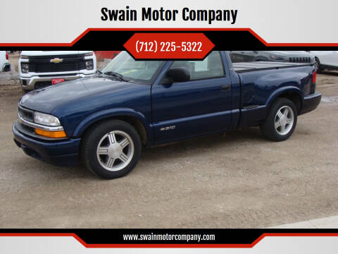 1998 Chevrolet S-10 for sale at Swain Motor Company in Cherokee IA