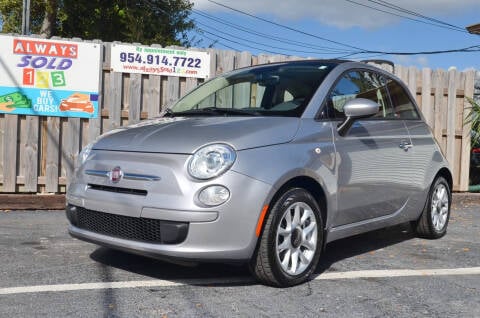 2017 FIAT 500c for sale at ALWAYSSOLD123 INC in Fort Lauderdale FL