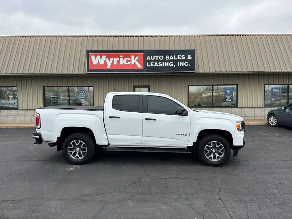 2021 GMC Canyon for sale at Wyrick Auto Sales & Leasing Inc in Holland, MI