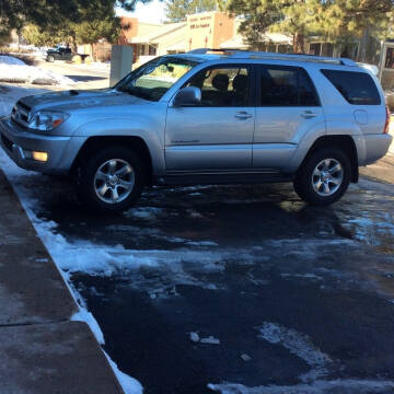 2004 Toyota 4Runner for sale at AROUND THE WORLD AUTO SALES in Denver CO