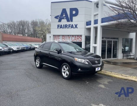 2012 Lexus RX 350 for sale at AP Fairfax in Fairfax VA