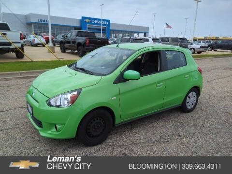 2014 Mitsubishi Mirage for sale at Leman's Chevy City in Bloomington IL