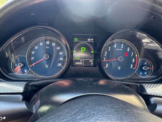 2013 Maserati GranTurismo Sport