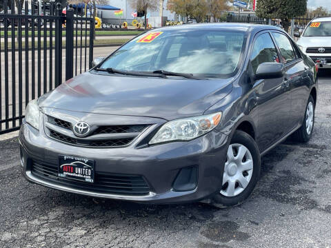 2013 Toyota Corolla for sale at Auto United in Houston TX