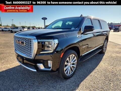 2021 GMC Yukon XL for sale at POLLARD PRE-OWNED in Lubbock TX