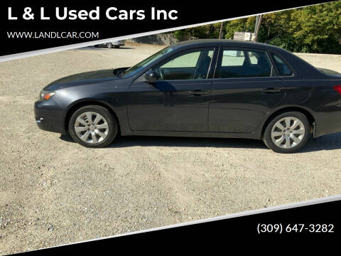 2010 Subaru Impreza for sale at L & L Used Cars Inc in Canton IL