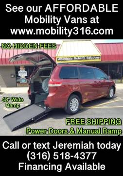 2012 Toyota Sienna for sale at Affordable Mobility Solutions, LLC - Mobility/Wheelchair Accessible Inventory-Wichita in Wichita KS
