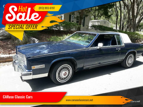 1984 Cadillac Eldorado Biarritz for sale at CARuso Classic Cars in Tampa FL
