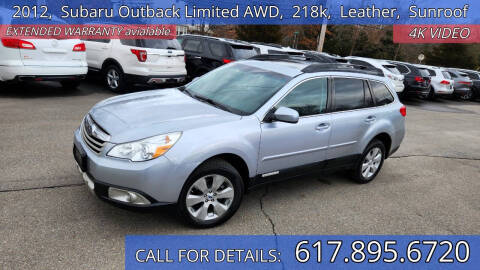 2012 Subaru Outback for sale at Carlot Express in Stow MA