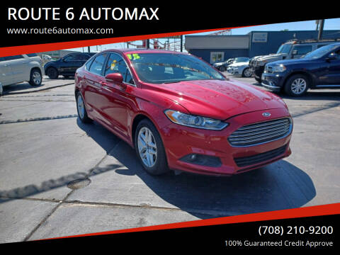 2015 Ford Fusion for sale at ROUTE 6 AUTOMAX in Markham IL