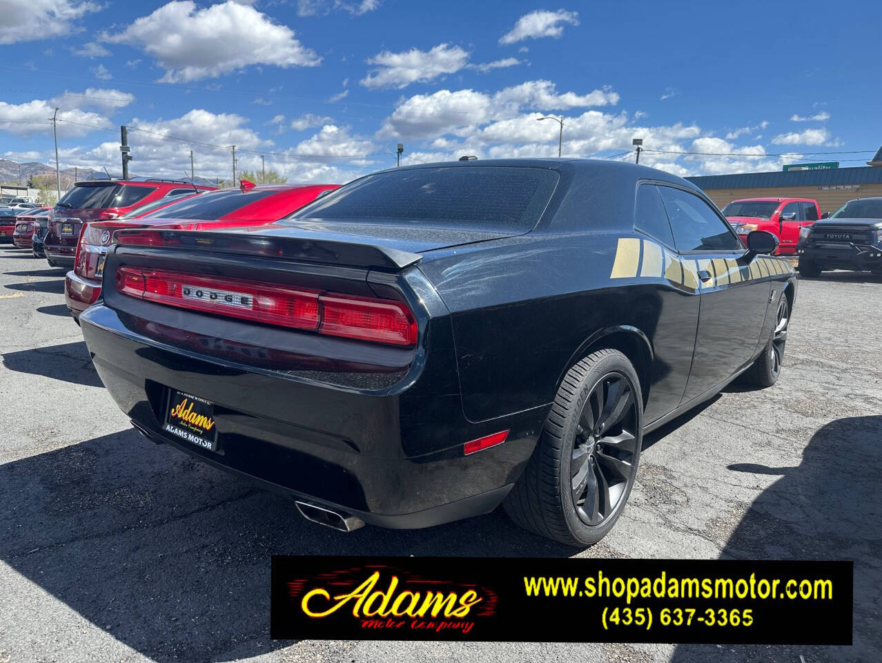 Black 2012 Dodge Challenger R/T Classic R/T Classic 2dr Coupe 6