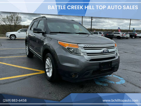 2012 Ford Explorer for sale at Battle Creek Hill Top Auto Sales in Battle Creek MI
