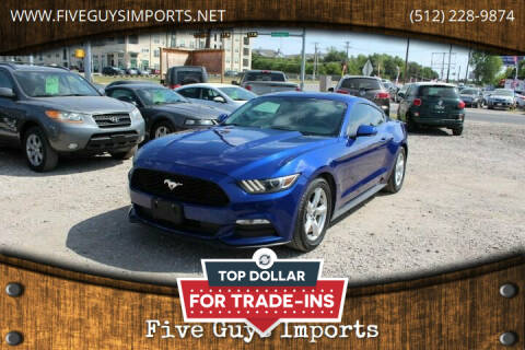 2015 Ford Mustang for sale at Five Guys Imports in Austin TX