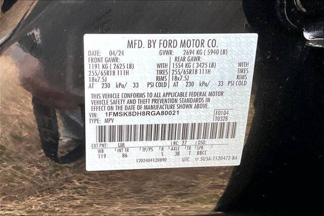 2024 Ford Explorer XLT