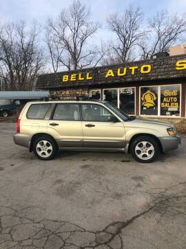 2004 Subaru Forester for sale at BELL AUTO & TRUCK SALES in Fort Wayne IN