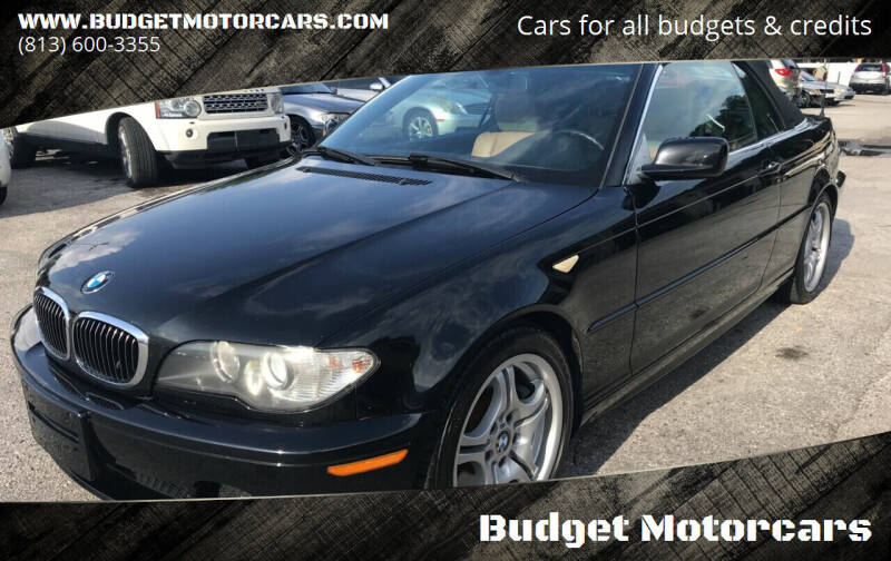 2006 BMW 3 Series for sale at Budget Motorcars in Tampa FL