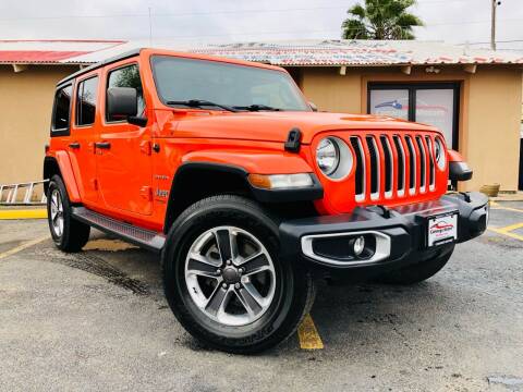 2018 Jeep Wrangler Unlimited for sale at CAMARGO MOTORS in Mercedes TX