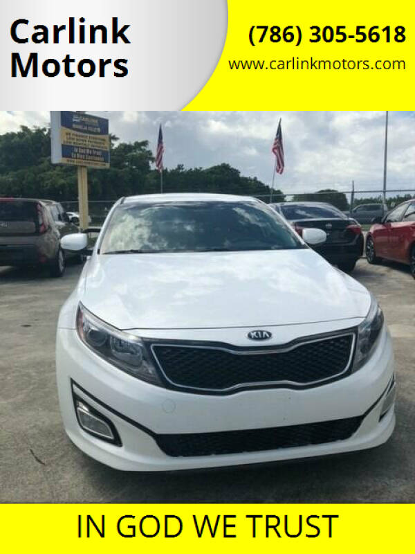 2015 Kia Optima for sale at Carlink Motors in Miami FL