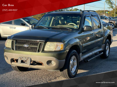 2002 Ford Explorer Sport Trac for sale at Car Bros in Virginia Beach VA
