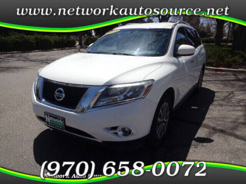 2015 Nissan Pathfinder for sale at Network Auto Source in Loveland CO