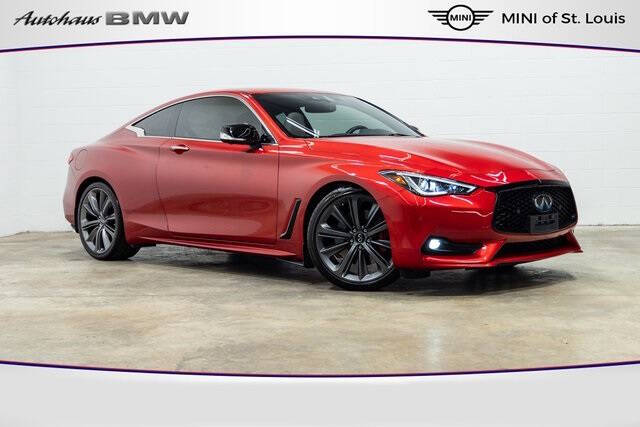 2021 Infiniti Q60 for sale at Autohaus Group of St. Louis MO - 40 Sunnen Drive Lot in Saint Louis MO