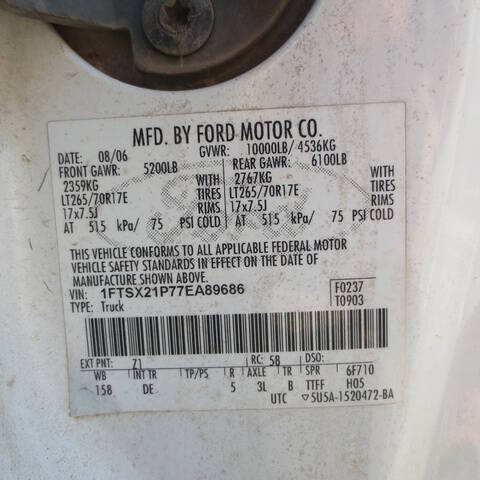 2007 Ford F-250 Super Duty