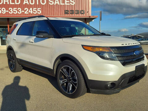 2015 Ford Explorer for sale at Credit World Auto Sales in Fresno CA