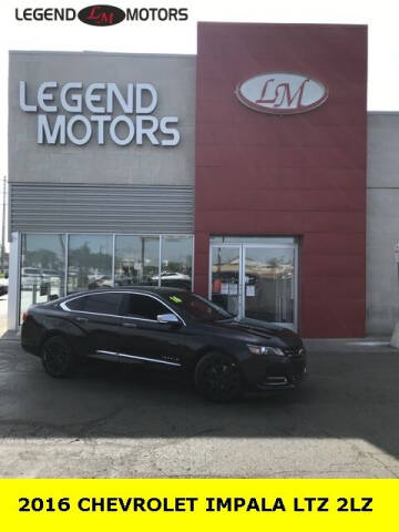 2016 Chevrolet Impala for sale at Legend Motors of Detroit - Legend Motors of Ferndale in Ferndale MI