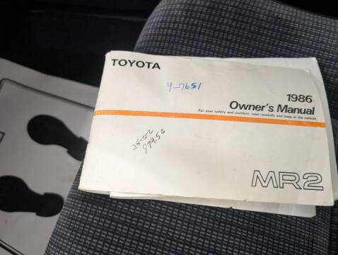 1986 Toyota MR2