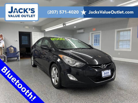 2012 Hyundai Elantra for sale at Jack's Value Outlet in Saco ME
