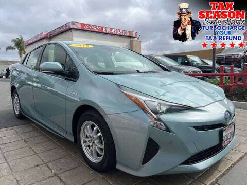 2018 Toyota Prius for sale at CARCO OF POWAY in Poway CA