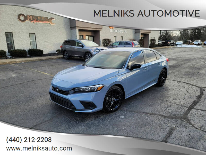 2022 Honda Civic for sale at Melniks Automotive in Berea OH
