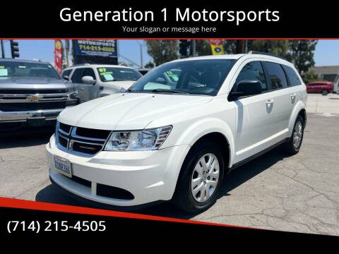 2016 Dodge Journey for sale at Generation 1 Motorsports in Whittier CA