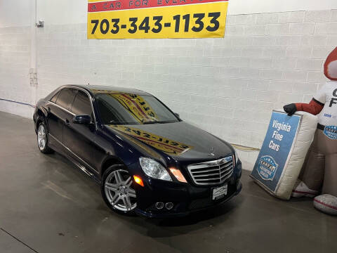 2010 Mercedes-Benz E-Class for sale at Virginia Fine Cars in Chantilly VA