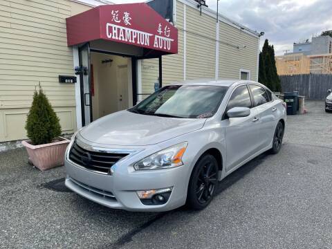 2015 Nissan Altima for sale at Champion Auto LLC in Quincy MA