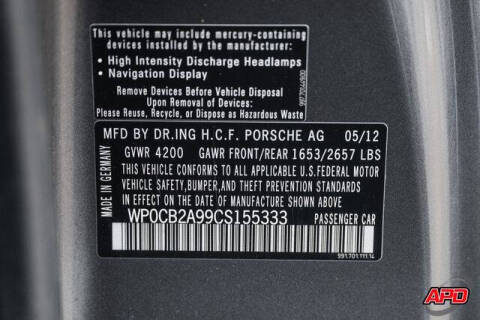 2012 Porsche 911 Carrera S