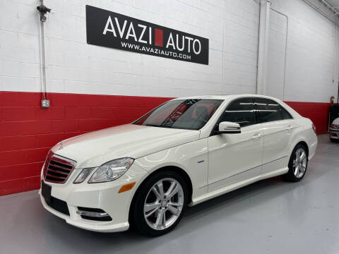 2012 Mercedes-Benz E-Class for sale at AVAZI AUTO GROUP LLC in Gaithersburg MD