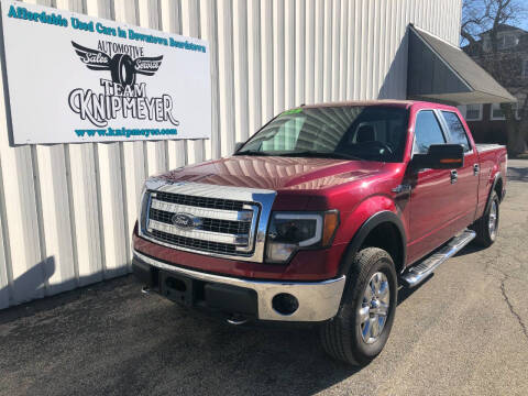 2013 Ford F-150 for sale at Team Knipmeyer in Beardstown IL