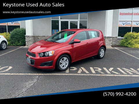 2012 Chevrolet Sonic for sale at Keystone Used Auto Sales in Brodheadsville PA