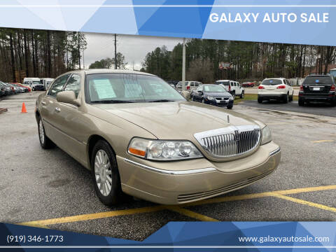 2005 Lincoln Town Car for sale at Galaxy Auto Sale in Fuquay Varina NC