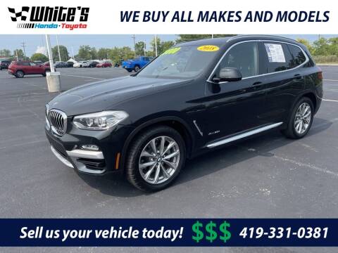 2018 BMW X3 for sale at White's Honda Toyota of Lima in Lima OH