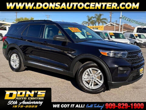 2022 Ford Explorer for sale at Dons Auto Center in Fontana CA